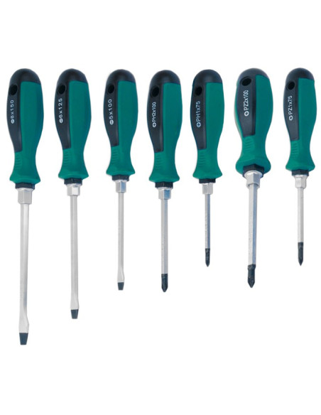 Brüder Mannesmann Schroevendraaierset (7 delig)