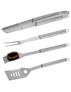 BBQ  Barbecue gereedschapset (4 dlg) in koffer 2