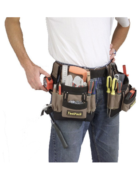 ToolPack   Gereedschapgordel met 2 tassen