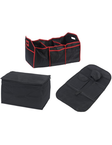 Opbergset voor auto 3 delig