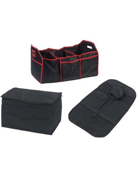 Opbergset voor auto 3 delig