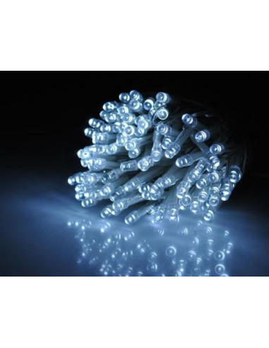 Kerstverlichting 100 LED's - Programmeerbaar - Koud Wit