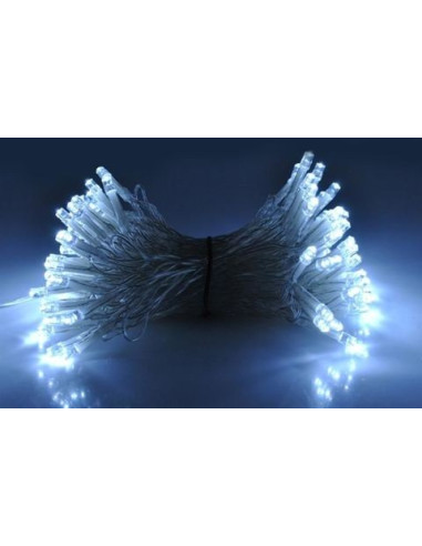 Kerstverlichting 100 LED's - Programmeerbaar - Koud Wit
