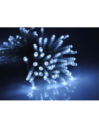 Kerstverlichting 100 LED's - Programmeerbaar - Koud Wit