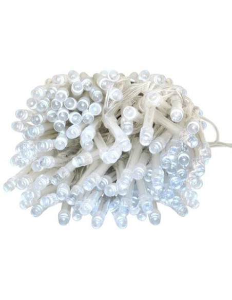 Kerstverlichting 100 LED's - Programmeerbaar - Koud Wit