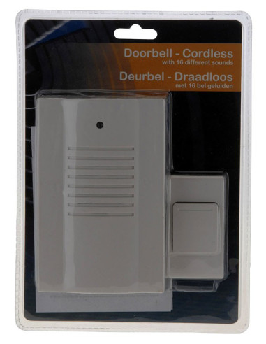 Draadloze deurbel (16 geluiden)